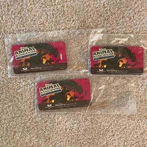 Set of 3 Vintage Disney Animal Kingdom Luggage Tags, 1998